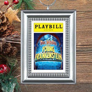 Mel Brooks Young Frankenstein Broadway Musical Playbill‎ Christmas Tree Ornament